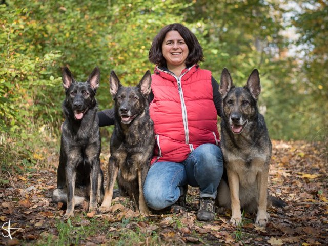 Familienbild - Blow & Quickie & Kerstin & Luder - Oktober 2019